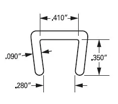 J644 Low Density Polyethylene PE Channel Specs