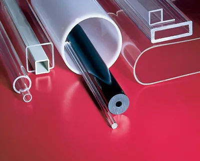 Different sizes of Acrylic Tubing Custom Plastic Tubing Extrusion