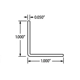 1″ Corner Angle J-831 PC Angle & Channel Spec