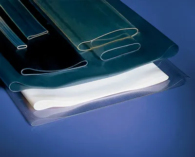 Stack of Layflat Tubing Custom Plastic Tubing Extrusion